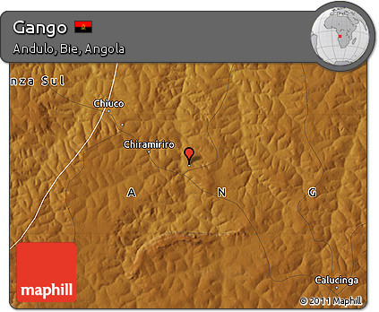 Physical Map of Gango