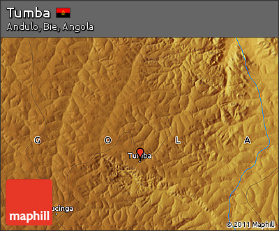 Physical Map of Tumba