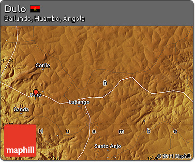 Physical Map of Dulo