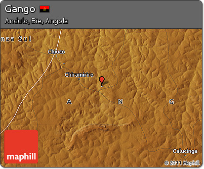 Physical Map of Gango