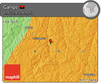 Political Map of Gango