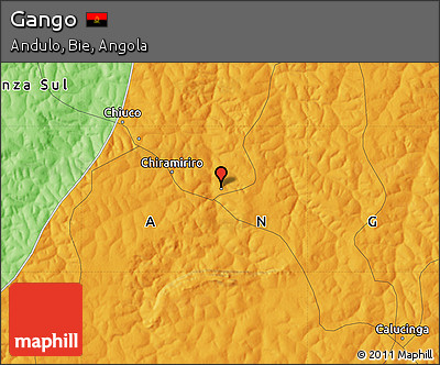 Political Map of Gango