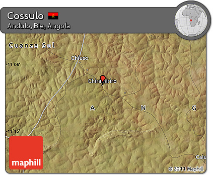 Satellite Map of Cossulo