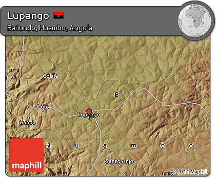 Satellite Map of Lupango