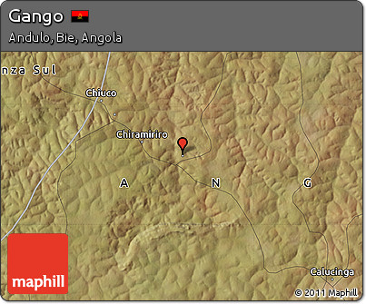 Satellite Map of Gango