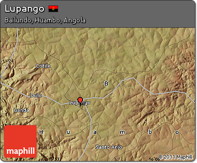 Satellite Map of Lupango