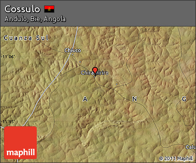 Satellite Map of Cossulo