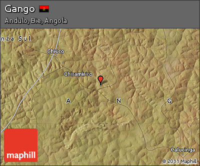 Satellite Map of Gango