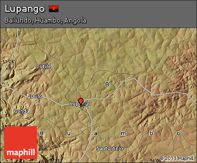 Satellite Map of Lupango