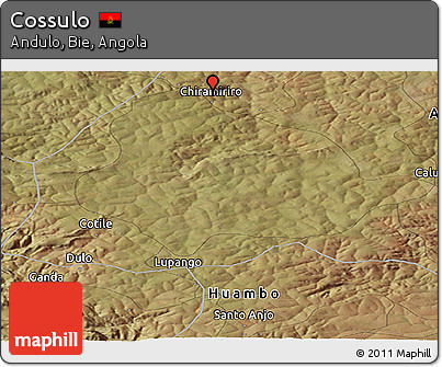 Satellite Panoramic Map of Cossulo