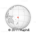Outline Map of the Area around 11° 20' 3" S, 176° 52' 30" E, rectangular outline