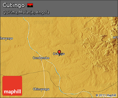 Physical 3D Map of Cutingo