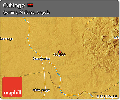 Physical 3D Map of Cutingo
