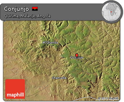 Satellite 3D Map of Conjunjo