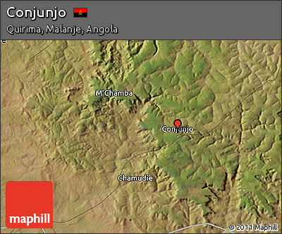 Satellite 3D Map of Conjunjo