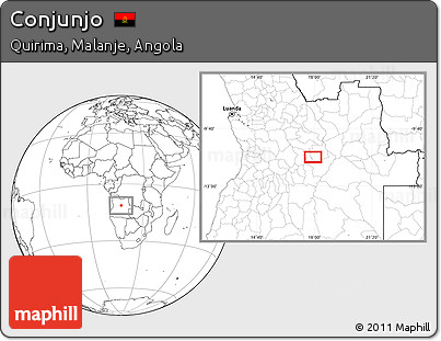 Blank Location Map of Conjunjo