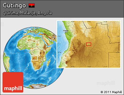 Physical Location Map of Cutingo