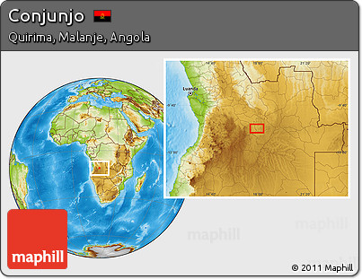 Physical Location Map of Conjunjo