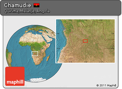 Satellite Location Map of Chamudie