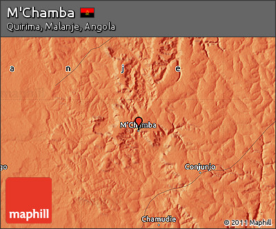 Political Map of M'Chamba