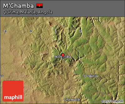 Satellite Map of M'Chamba
