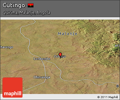 Satellite Panoramic Map of Cutingo