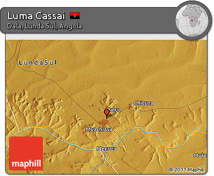 Physical 3D Map of Luma Cassai
