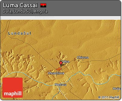 Physical 3D Map of Luma Cassai