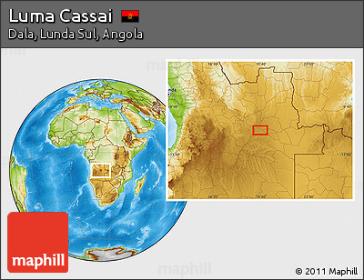Physical Location Map of Luma Cassai
