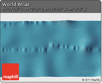 Satellite 3D Map of the Area around 11° 20' 3" S, 19° 28' 30" W