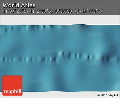 Satellite 3D Map of the Area around 11° 20' 3" S, 19° 28' 30" W