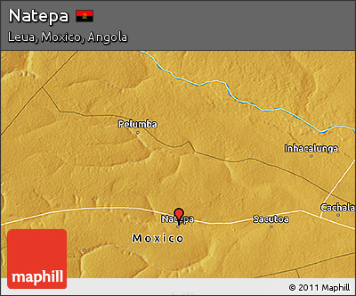 Physical 3D Map of Natepa