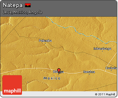 Physical 3D Map of Natepa