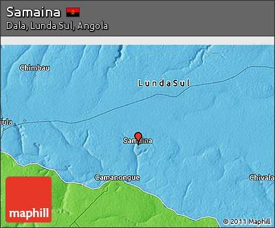Political 3D Map of Samaina