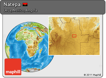 Physical Location Map of Natepa