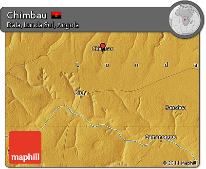 Physical Map of Chimbau