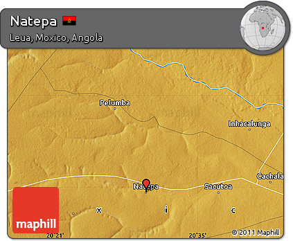 Physical Map of Natepa