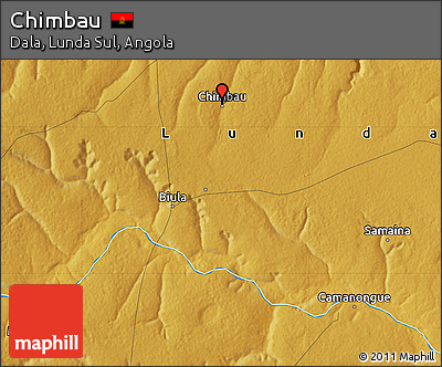 Physical Map of Chimbau