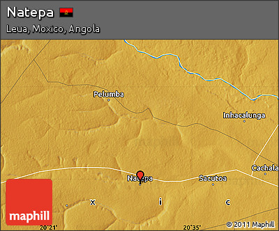Physical Map of Natepa