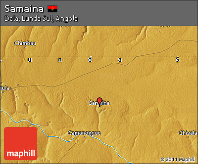 Physical Map of Samaina