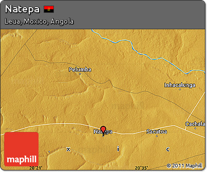 Physical Map of Natepa
