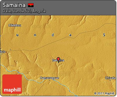 Physical Map of Samaina