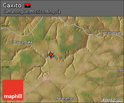 Satellite Map of Caxito