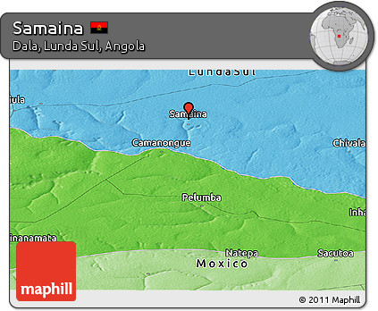 Political Panoramic Map of Samaina