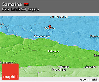 Political Panoramic Map of Samaina