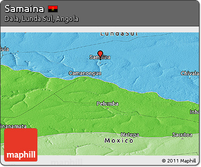 Political Panoramic Map of Samaina