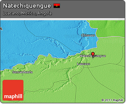 Political 3D Map of Natechiquengue