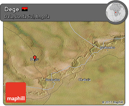 Satellite 3D Map of Dege