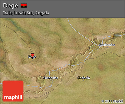 Satellite 3D Map of Dege