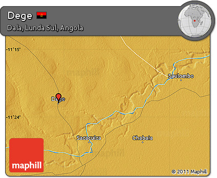 Physical Map of Dege